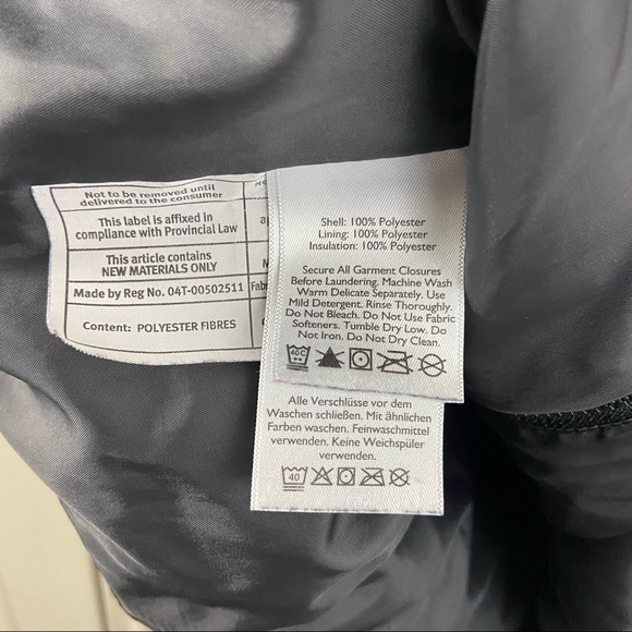 Eddie Bauer Black Quilted Full Zip Lightweight Womens Jacket Sz S - Picture 8 of 10